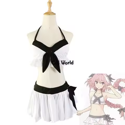 FGO Fate Grand Order Astolfo Asutorufo Swimwear Swimsuit Outfits Customize Anime Games Cosplay Costu