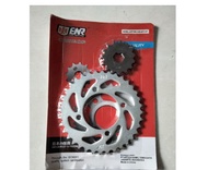 Gear Pres/Set Depan Belakang Karisma/Supra X 125 428-35T/14T