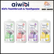 Aiwibi Kid's Toothpaste & Toothbrush Set