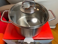 德國製 fissler 20cm 不鏽鋼煲