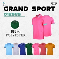 เสื้อโปโลชายสีล้วน GRAND SPORT GRANDSPORT แกรนด์สปอร์ต แกรนด์ สปอร์ต รุ่น 012585 12-585 S2 แท้ 100%