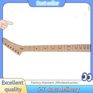 E7G-22 Fret Maple Banana Electric Guitar Neck Dot Inlay for  Parts Replacement