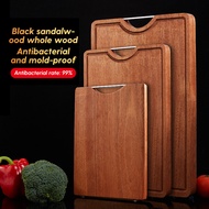 KATELV Ebony Wood Chopping Board Cutting Board Thickened Design Wood Board