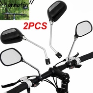 CARNATIOGV E Bike Mirror Durable Reflector Accessories Handlebar Back Sight Light