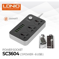 6-USB 3-PLUG PLUG PLUG -- LDNIO SC3604