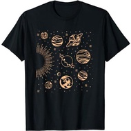 Solar System Planets Space Science Galaxy Astrology Universe T-Shirtt