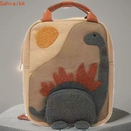 AXIOM Animal Shaped Backpack, Dinosaur Embroidered Dinosaur Shape Backpack, Personalized Kids School