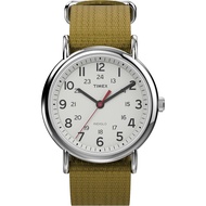 Timex Weekender 38mm Unisex Analog Watch | INDIGLO Backlight | Adjustable Durable Nylon Fabric Slip 