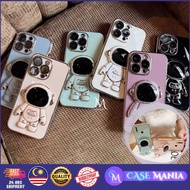 Oppo F5 F9 A7 A12 A5s F11 Pro A3s A12e A54 A57 2022 4G A77 5G A77s astronaut extractable stand soft 