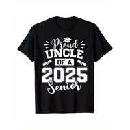 Proud Uncle Of A 2025 Senior Class Of 2025 Graduation T-Shirt, Proud t-shirt, Honor souvenir Tee