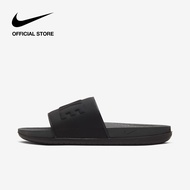 Nike Mens Offcourt Slides - Black รองเท้าแตะผู้ชายแบบสวม Nike Offcourt - สีดำ