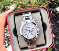 (COD) WATCH FOR WOMAN FOSSIL STAINLESS STEEL STRAP WITH CALENDAR DISPLAY CHRONO ACTIVE by mira's