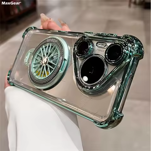 Shockproof Gyroscope Magnetic Case For Huawei Pura 70 P70 P60 Pro Ultra Mate 60 50 Honor 100 90 Nova