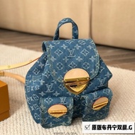 Gift Box Size: 20 * 20cm Denim Denim Backpack Girl Backpack