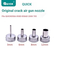 Crack QUICK2008 858D 858A 705 861X Air Nozzle Rotating Air Hot Air Nozzle 9.9.1