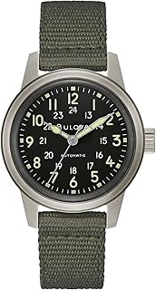 Men's Military Heritage Hack Veteran's Watchmaking Initiative Watch in Stainless Steel with 3-Hand A