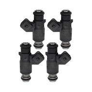 4PCS Fuel Injector Nozzle 25335288 for Mercury Mariner 40HP-60HP Outboard 2-Stroke 2002-2006