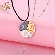Necklace suitable for 2 3 girls friendship necklace best friend necklace cute koala heart pendant ne