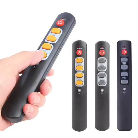 Universal Television Remote Control for TV STB DVD DVB HIFI Professional 6-Key Learning Switch Gadge