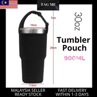 Tumbler 304 冰霸杯 900ML Pouch Bag Free Long Strap Stainless Steel Straw Lid Handle Rocky Mountain Tumb