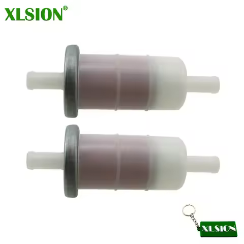 XLSION 3/8"10mm Universal Motorcycle Fuel Filter For Honda VTX1300R/S CBR600 900RR GL1800 GL1500 VT 