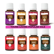 SALES Young Living YL POPULAR ESSENTIAL OILS EO LAVENDER LEMON THIEVES CEDARWOOD RC ORANGE PEPPERMIN