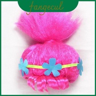 Cute Colorful And Trolls Poppy Wig For Kids Cosplay Props And Parties