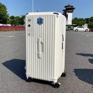 日本熱銷 - 白色行李箱34寸大容量五輪