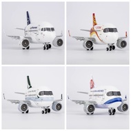 Iron Flow Cartoon Egg Q Version Hensha/Hainan/Cathay Pacific/China Airlines A321neo Finished Alloy A