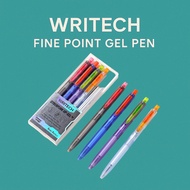 WRITECH 0.5mm Black Gel Pen – Smooth Fine Tip for Notes & Journaling