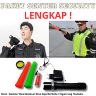 Senter Teleskop Senapan Angin Berburu Malam Dengan Braket Holder Set Lengkap Cahaya Putih Bisa Kunin