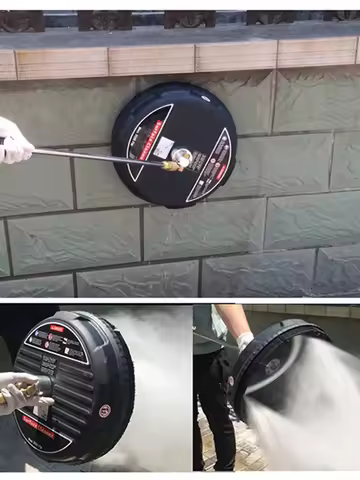 High Pressure Washer 2500PSI Disc Scrubbing Brushes High Pressure Rotating Brushes for Karcher K1 K2