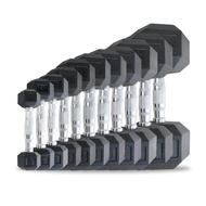 Fitness Concept: Maxx Hexagon Durabbell Dumbbell Black Weight Biceps Triceps 3lbs/ 5lbs/ 8lbs/ 10lbs