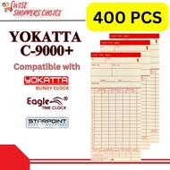 100/200/300/400/500/10PACKS + 1 DTR CARD Yokatta C9000+ Standard Time Card    DTR Standard Time Card