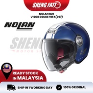 NOLAN N21 VISOR DOLCE VITA (097) Full Face Helmet Motor Topi Keledar Keselamatan Full Face Original 