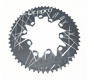 Litepro Double Oval Disc Chainring BCD130/110 Road Folding Bicycle Aluminum alloy Chainwheel Cycling Parts