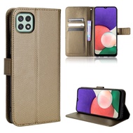 Flip Case Samsung Galaxy A22 5G Case Wallet PU Leather Back Cover Samsung A22 5G Phone Casing