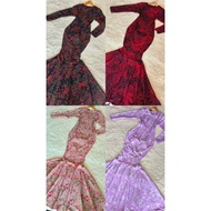 BAJU KURUNG KAIN KEMBANG