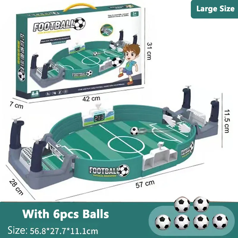 【Nova Harbor】 Mini Desktop Table Football Game Board - Family Party Games Kids Interactive Toy Educa