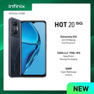 Infinix Hot 20 5G 4128GB – Up to 7GB Extended RAM - 6.6 FHD 120 Hz
