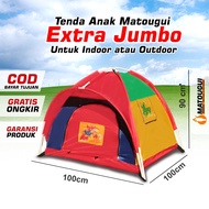 TENDA Children's Tent AN8113 Camping Jumbo Outdoor Tent Kids Scout Camp