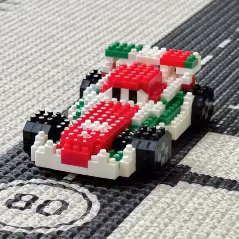 Disney Cars Building Blocks Lightning McQueen Jackson Storm Mack Cruz Ramirez Toys Sally Carrera leg