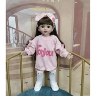 BZ65cm Rabbit Cotton Body Large Size Can Stand Simulation Reborn Doll Toy for Fans