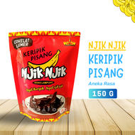 Keripik pisang NJIK NJIK Aneka rasa snack food cemilan