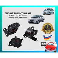 Honda City SEL or Jazz SAA Engine Mounting Kit Set Automatic  - 3pcs - 1set