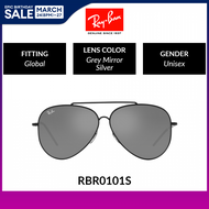 Ray-Ban AVIATOR REVERSE FALSE -RBR0101S 002/GS Global Fitting Sunglasses  Size 59mm