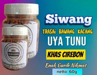 Uya Tunu Siwang trasi bawang kacang kemasan botol plastik isi bersih 60g