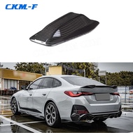 Carbon fiber Car Roof Shark Fin Decorative Aerial Antenna Cover Sticker Base Roof Accessories For BM