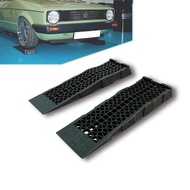 Ramp รองล้อยกรถ ตัวเตี้ย(สำหรับรถโหลด),ความจุ 3500 กก. ทางลาดสำหรับรถหนัก 70 ซม. พลาสติกแบบพกพากำลัง