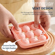 Silicone Ice Grid Football Ice Cube Mold Party Drinks Shaped Maker Ball Ice Ice Hockey Sports I9w9